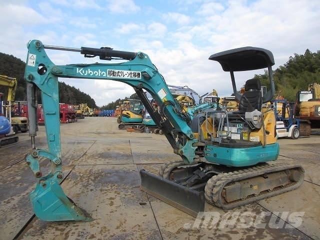 Kubota U 30-5 Mini ekskavatörler, 7 tona dek