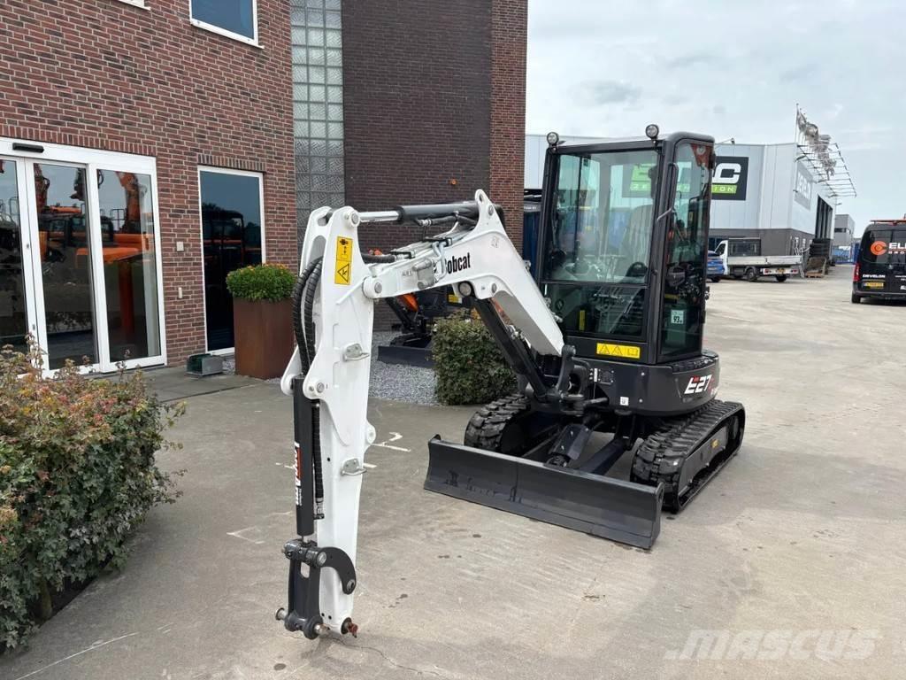 Bobcat E27Z Mini ekskavatörler, 7 tona dek