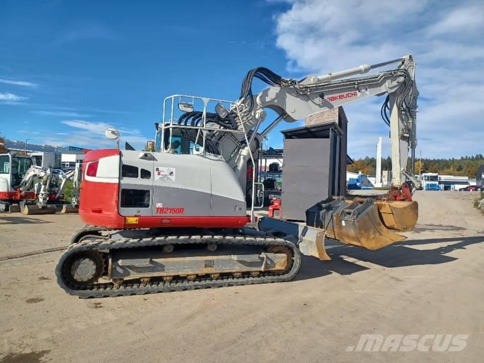 Takeuchi TB 2150 R Paletli ekskavatörler