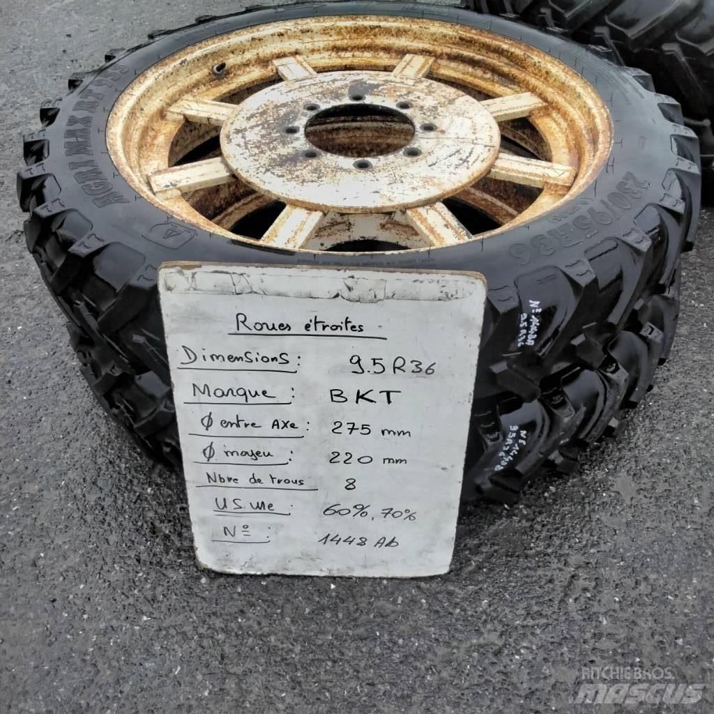 BKT 9.5R36 Tekerlekler
