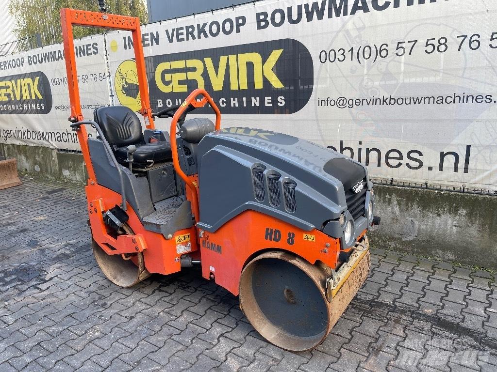 Hamm HD 8 VV Çift tamburlu silindirler