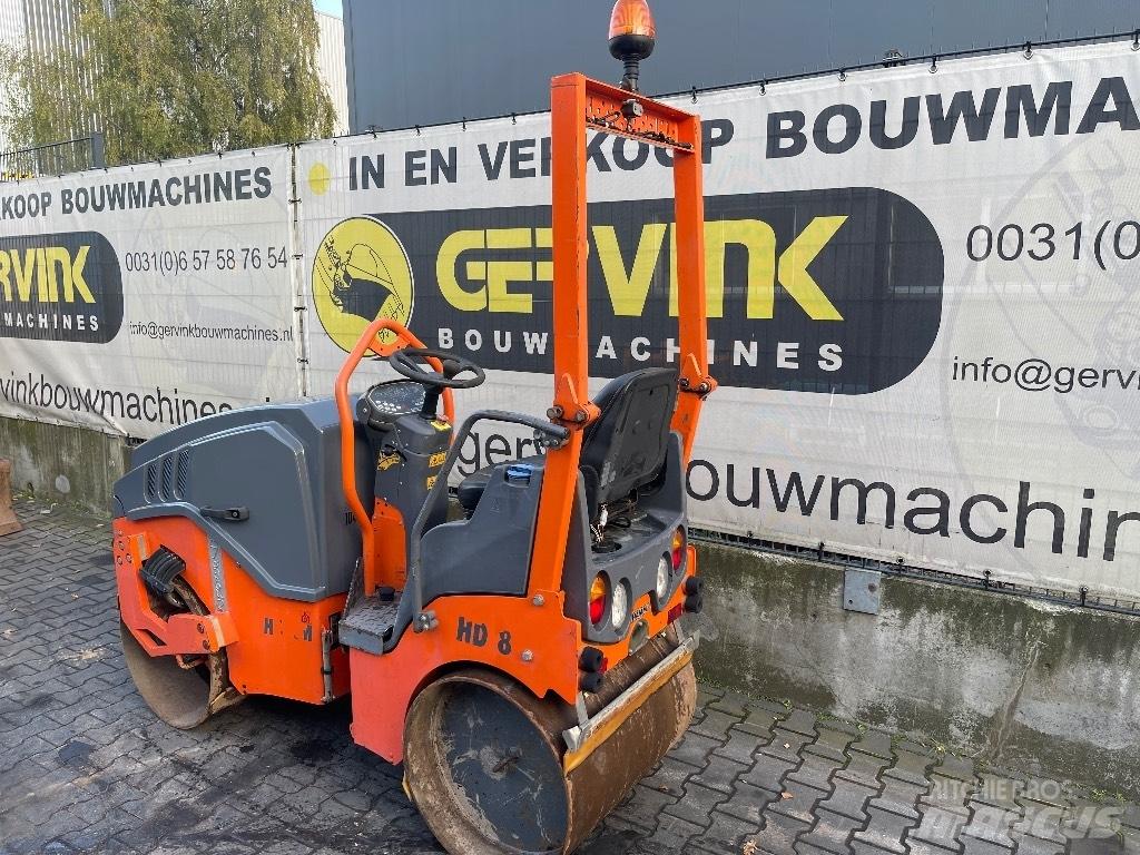 Hamm HD 8 VV Çift tamburlu silindirler