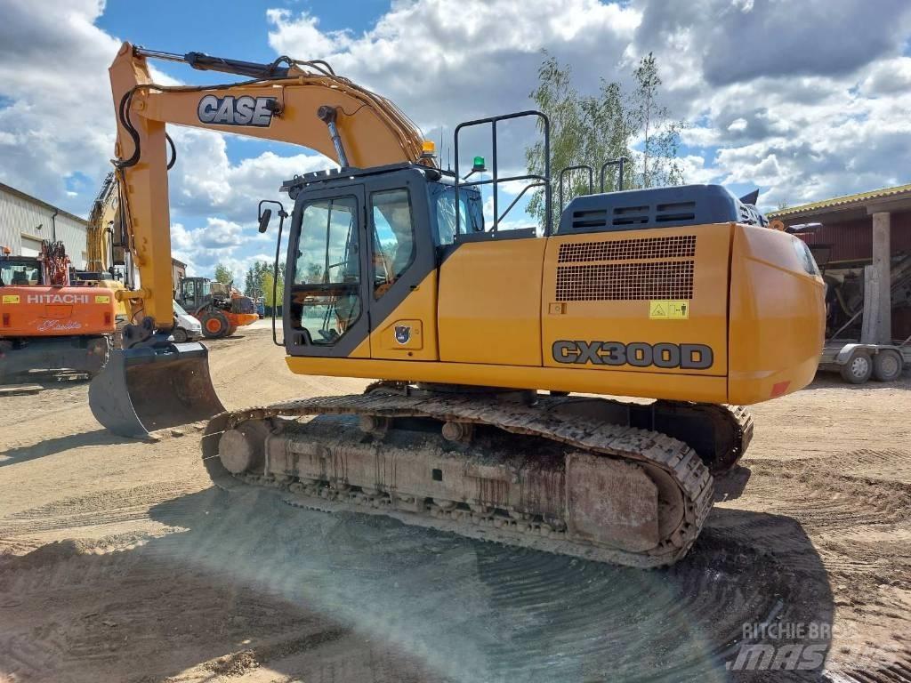 CASE CX 300 D Paletli ekskavatörler