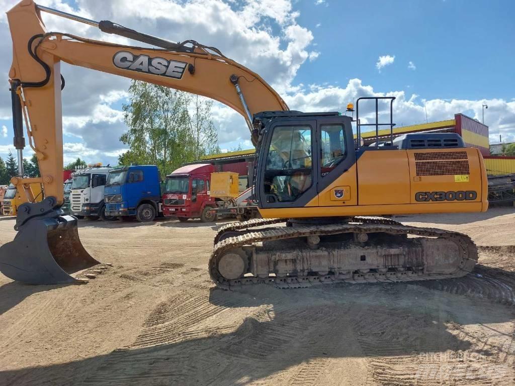CASE CX 300 D Paletli ekskavatörler