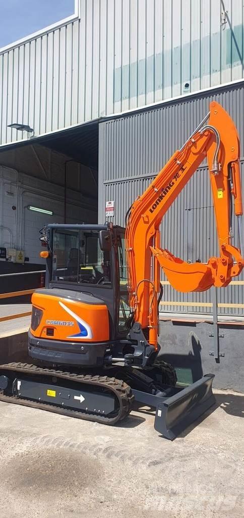 Lonking CDM6035 Mini ekskavatörler, 7 tona dek