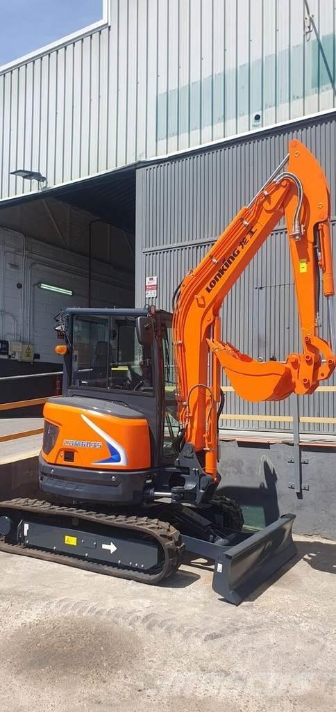 Lonking CDM6035 Mini ekskavatörler, 7 tona dek