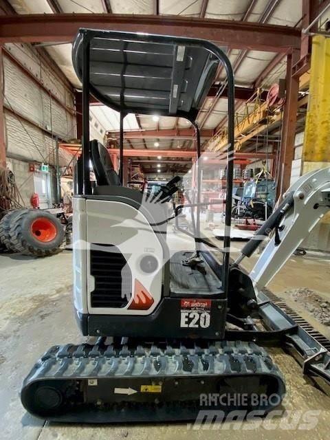 Bobcat E20 Mini ekskavatörler, 7 tona dek