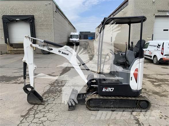 Bobcat E20 Mini ekskavatörler, 7 tona dek