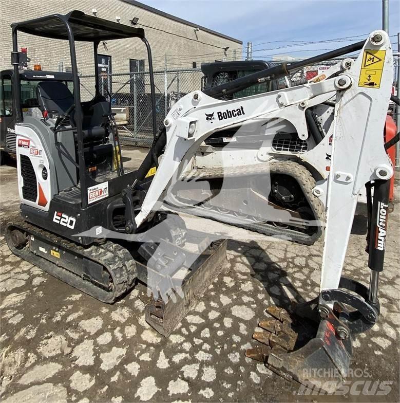 Bobcat E20 Mini ekskavatörler, 7 tona dek