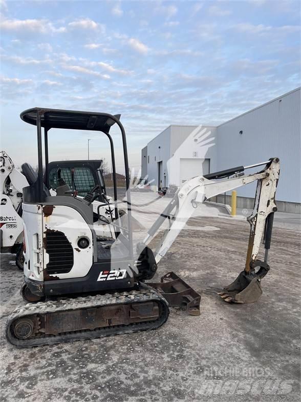Bobcat E20 Mini ekskavatörler, 7 tona dek