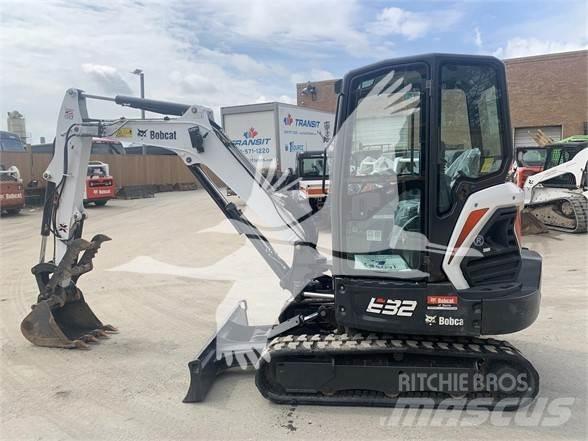 Bobcat E32i Mini ekskavatörler, 7 tona dek
