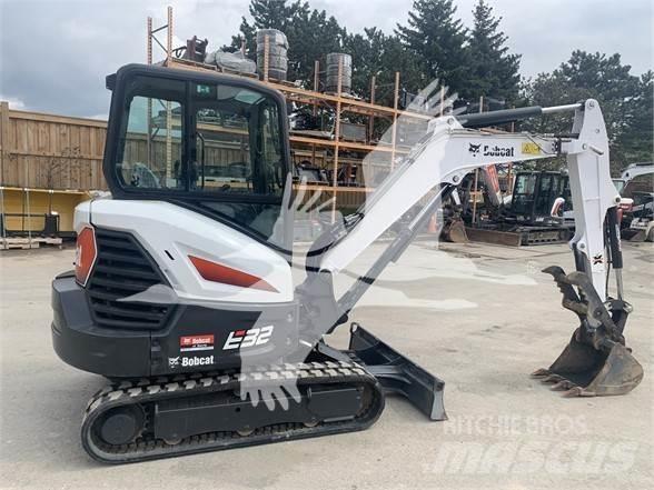 Bobcat E32i Mini ekskavatörler, 7 tona dek