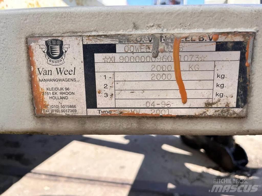 Van Weel VW 2001 Kapali kasa treylerler
