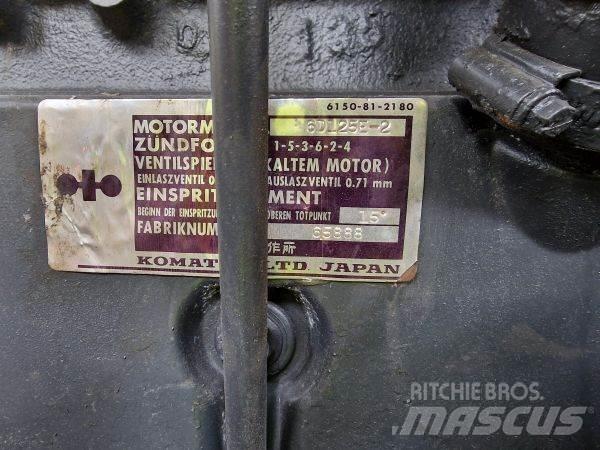Komatsu 6D125E-2 Motorlar