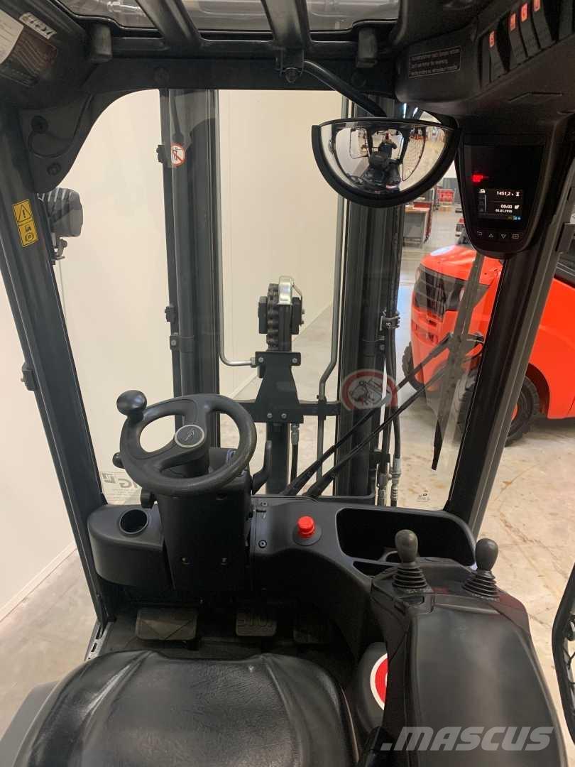 Linde E16P ION Elektrikli forkliftler