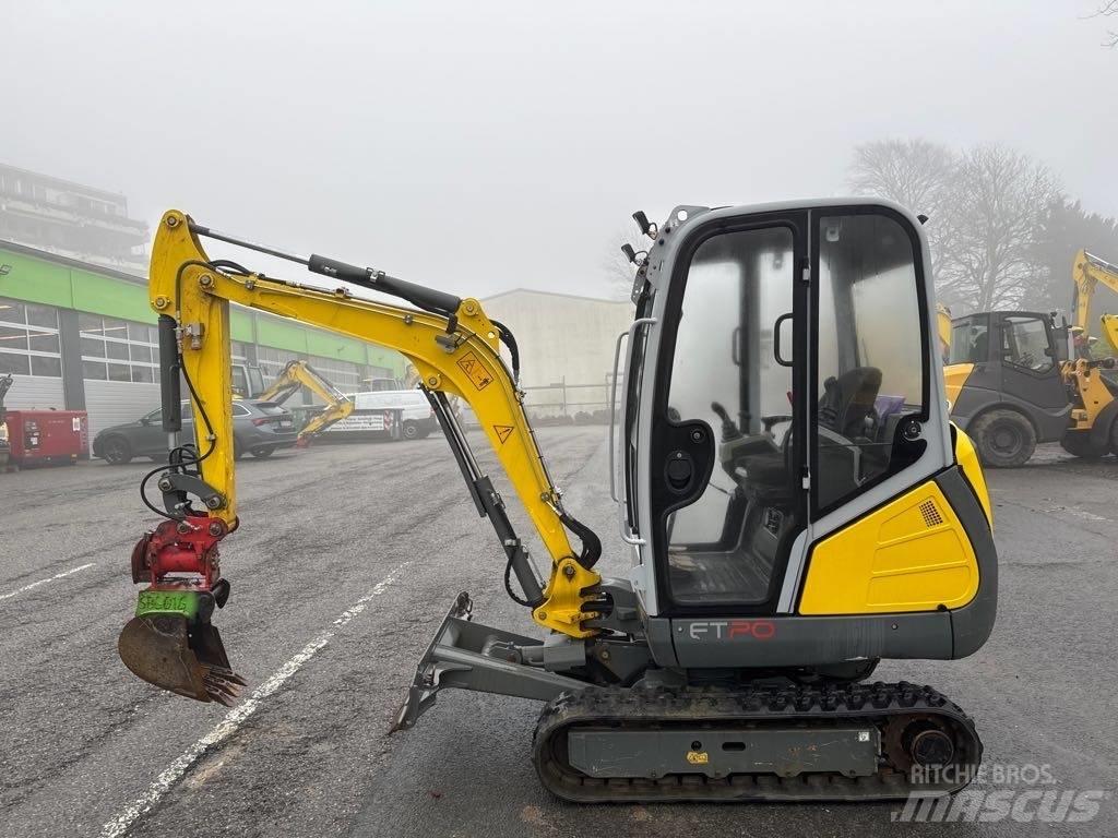 Wacker Neuson ET20 Paletli ekskavatörler