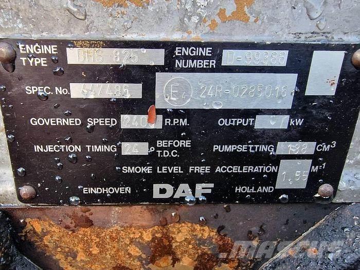  Engines DHS 825 Diger aksam