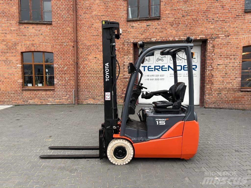 Toyota 8 FBET 15 Elektrikli forkliftler