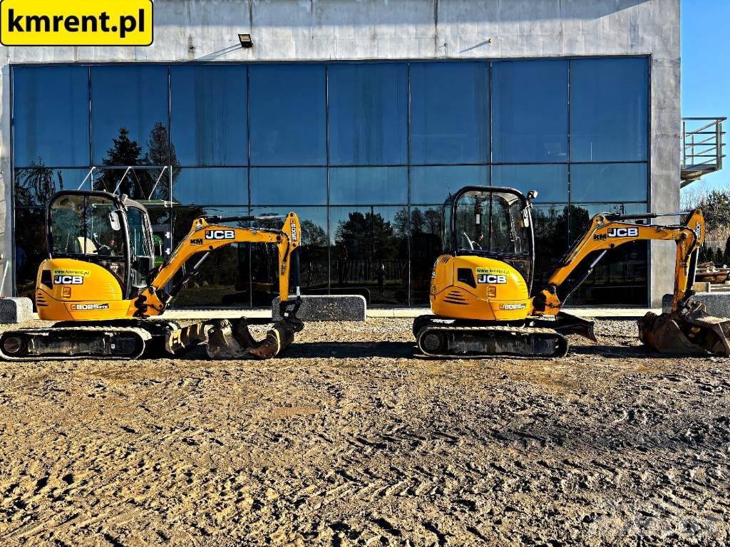 JCB 8025 Mini ekskavatörler, 7 tona dek