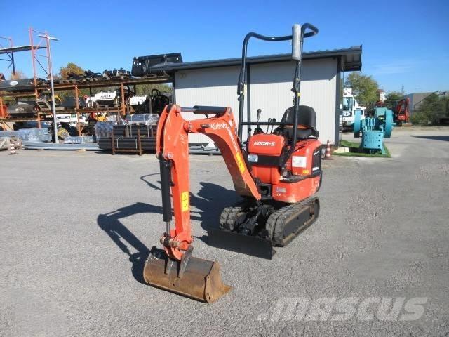Kubota K 008-5 Mini ekskavatörler, 7 tona dek