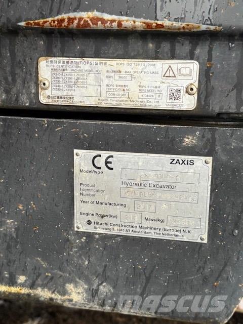 Hitachi ZX 350 LC-6 Paletli ekskavatörler