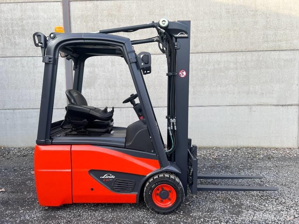 Linde E16-02 EVO Elektrikli forkliftler