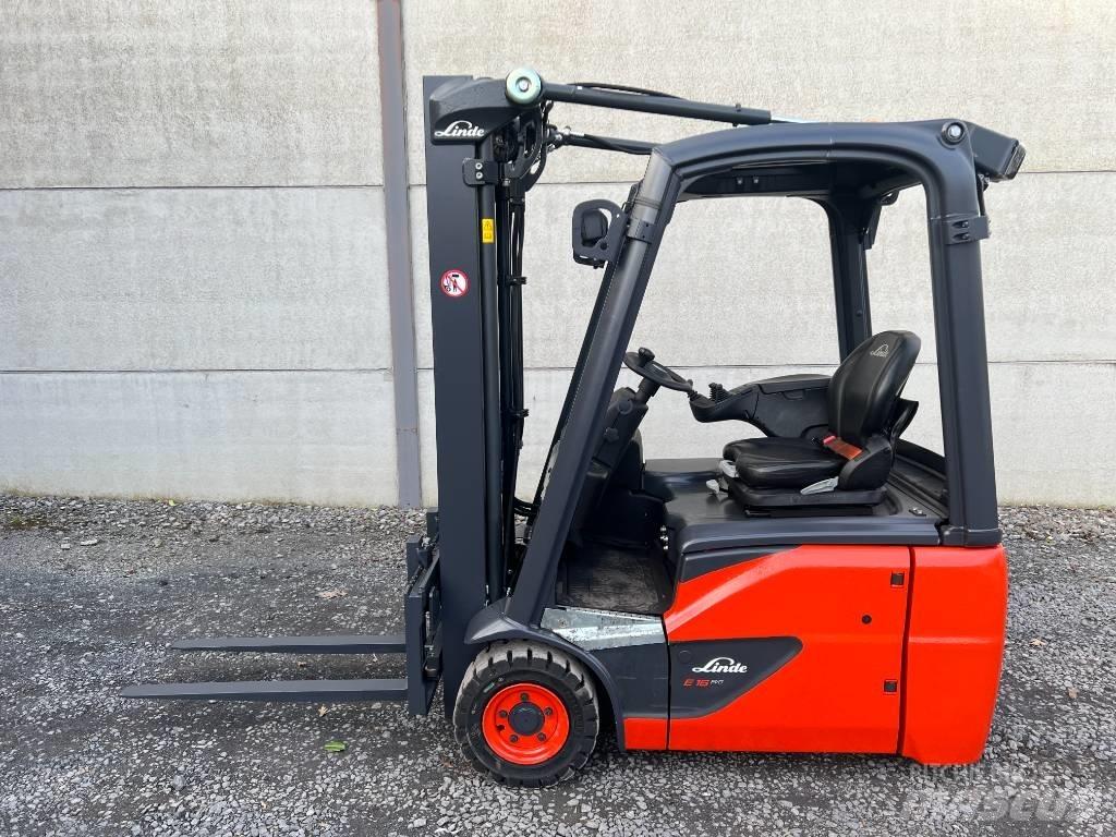 Linde E16-02 EVO Elektrikli forkliftler
