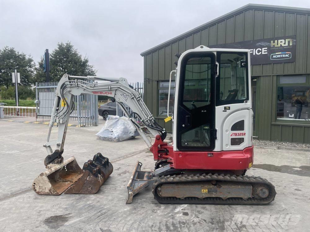 Takeuchi TB 325 R Mini ekskavatörler, 7 tona dek