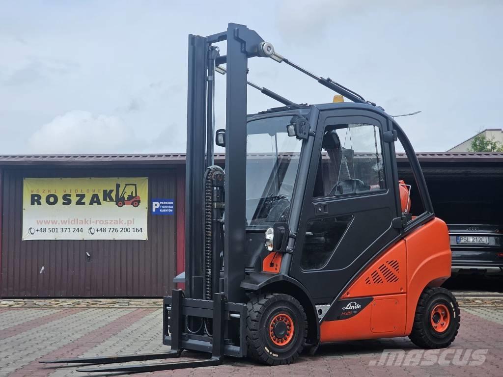 Linde H25T-02 LPG'li forkliftler
