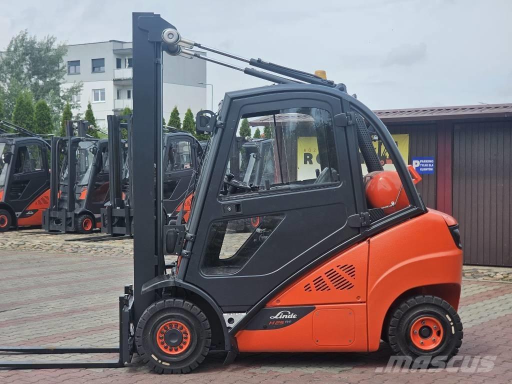 Linde H25T-02 LPG'li forkliftler