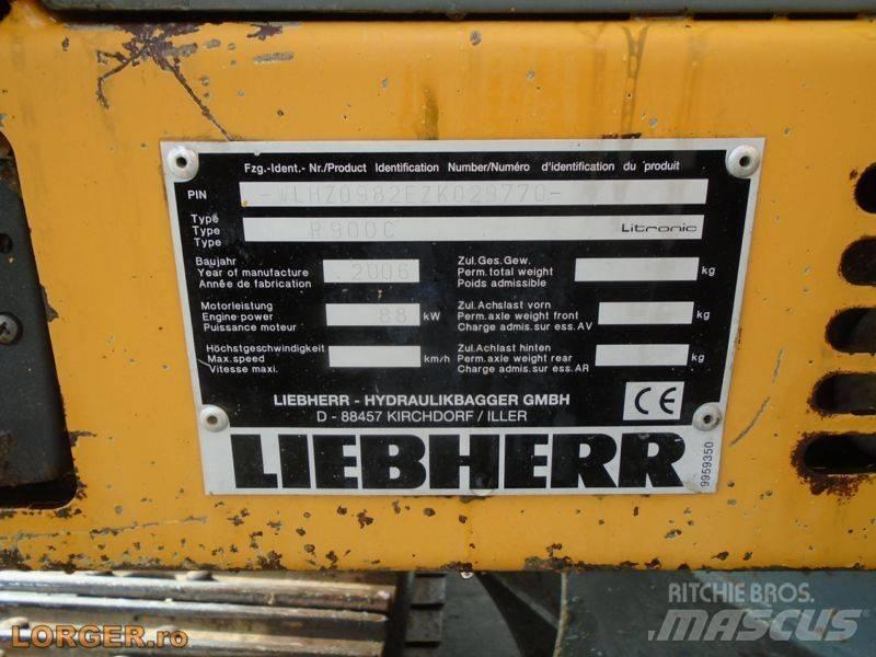 Liebherr R 900 C Paletli ekskavatörler
