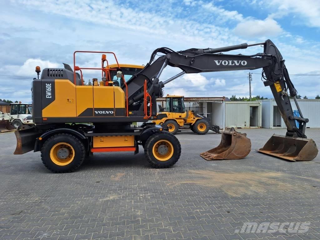 Volvo EW 160 E Lastik tekerli ekskavatörler