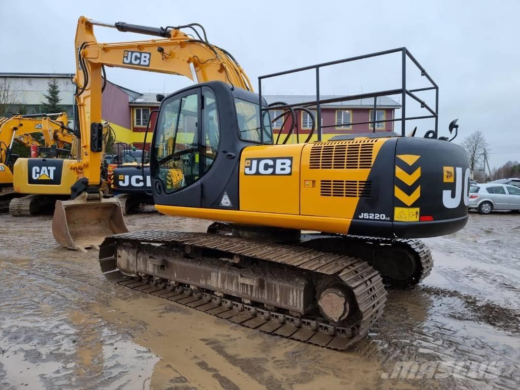 JCB JS 220 LC Paletli ekskavatörler