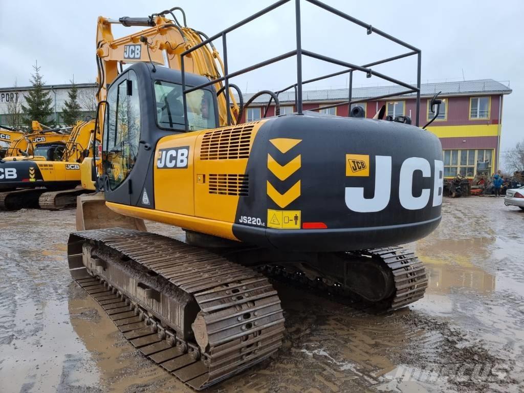 JCB JS 220 LC Paletli ekskavatörler
