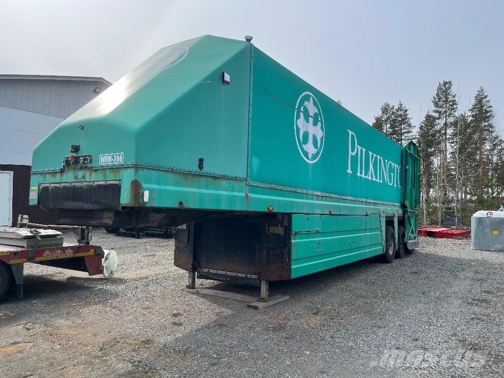 Orthaus Semi Cam taşıma yarı römorkları