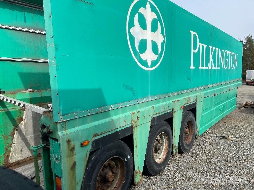 Orthaus Semi Cam taşıma yarı römorkları