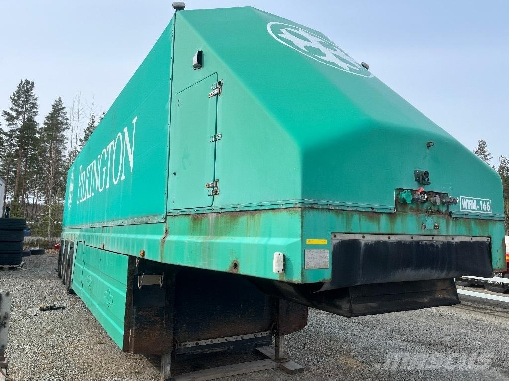 Orthaus Semi Cam taşıma yarı römorkları