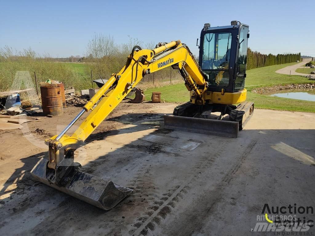 Komatsu PC35MR-5 Mini ekskavatörler, 7 tona dek