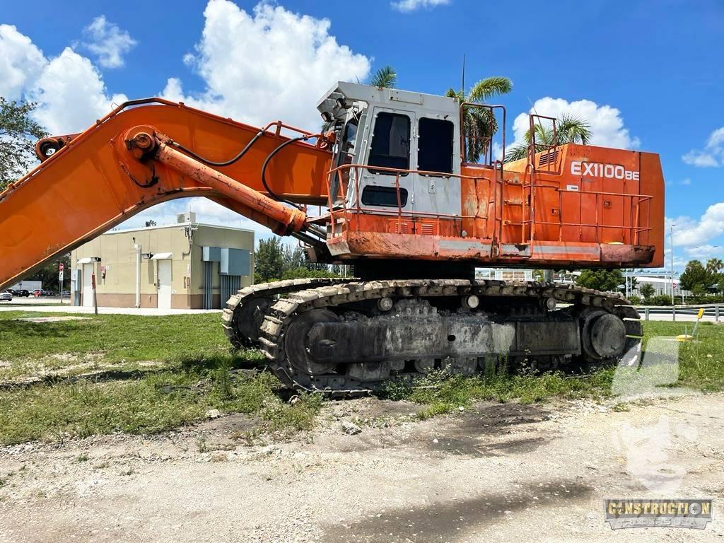 Hitachi EX 1100 BE-3 Paletli ekskavatörler
