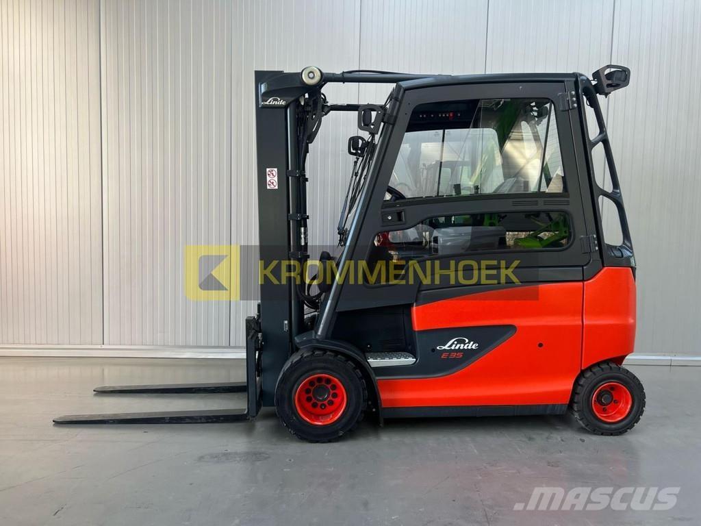 Linde E 35 HL-01 Elektrikli forkliftler