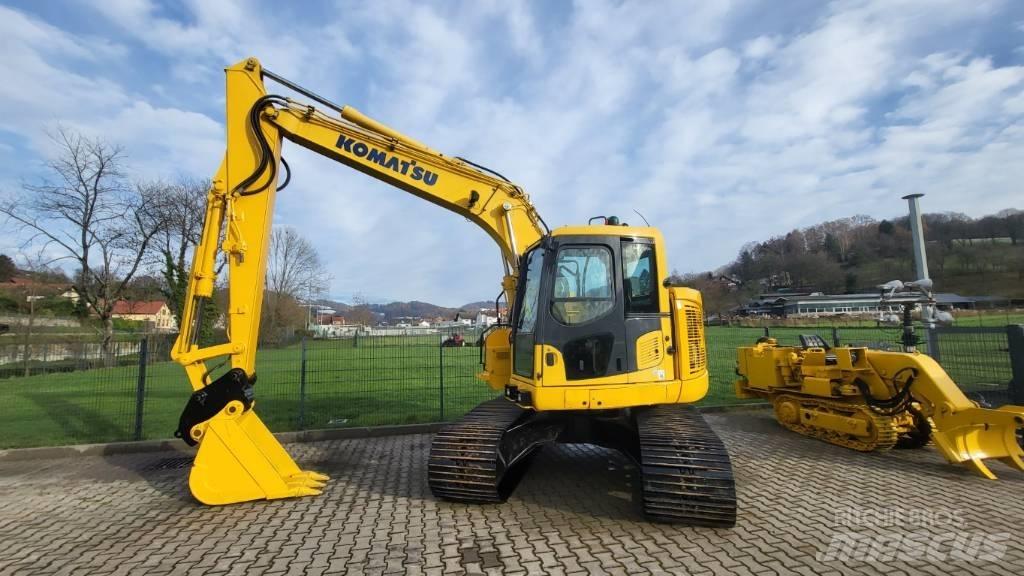Komatsu PC 138 US-11 Paletli ekskavatörler