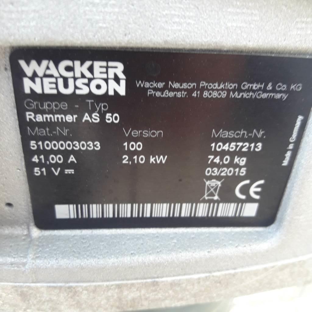 Wacker Neuson AS 50 Sıkıştırma tokmakları