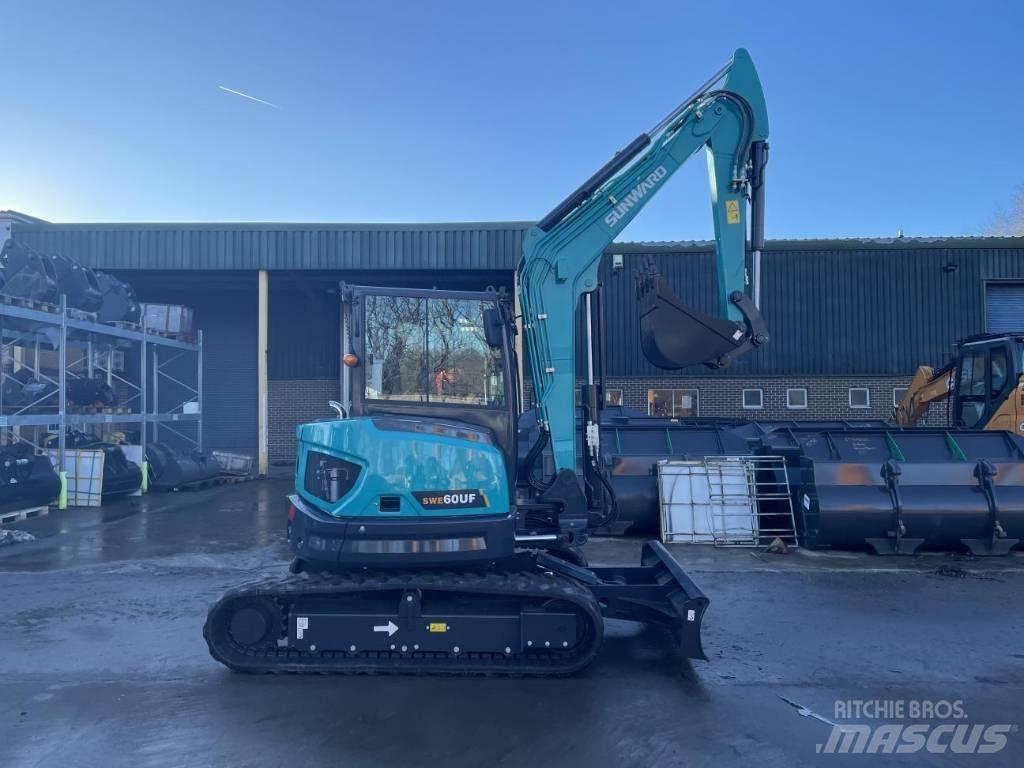 Sunward SWE 60 UF Mini ekskavatörler, 7 tona dek