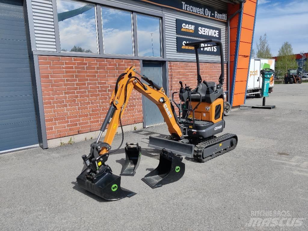CASE CX 14 D Mini ekskavatörler, 7 tona dek