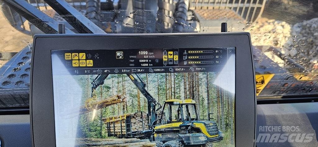 Ponsse Elk Tomruk yükleyici traktörler