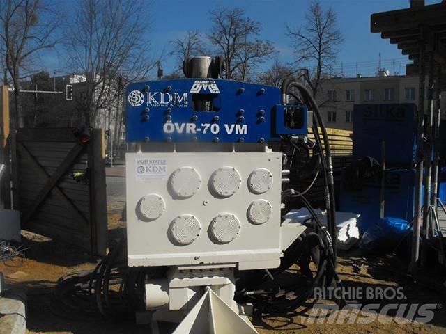  OVR 70VM Titreşimli kazık çakıcıları