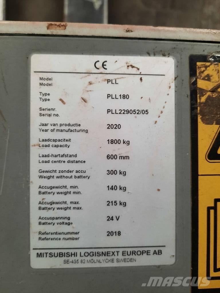 UniCarriers PLL180 Düsük seviye kaldirici