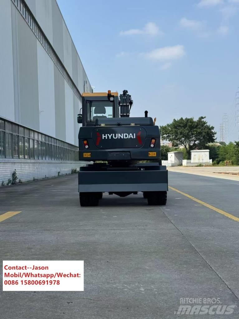 Hyundai HW80 Lastik tekerli ekskavatörler