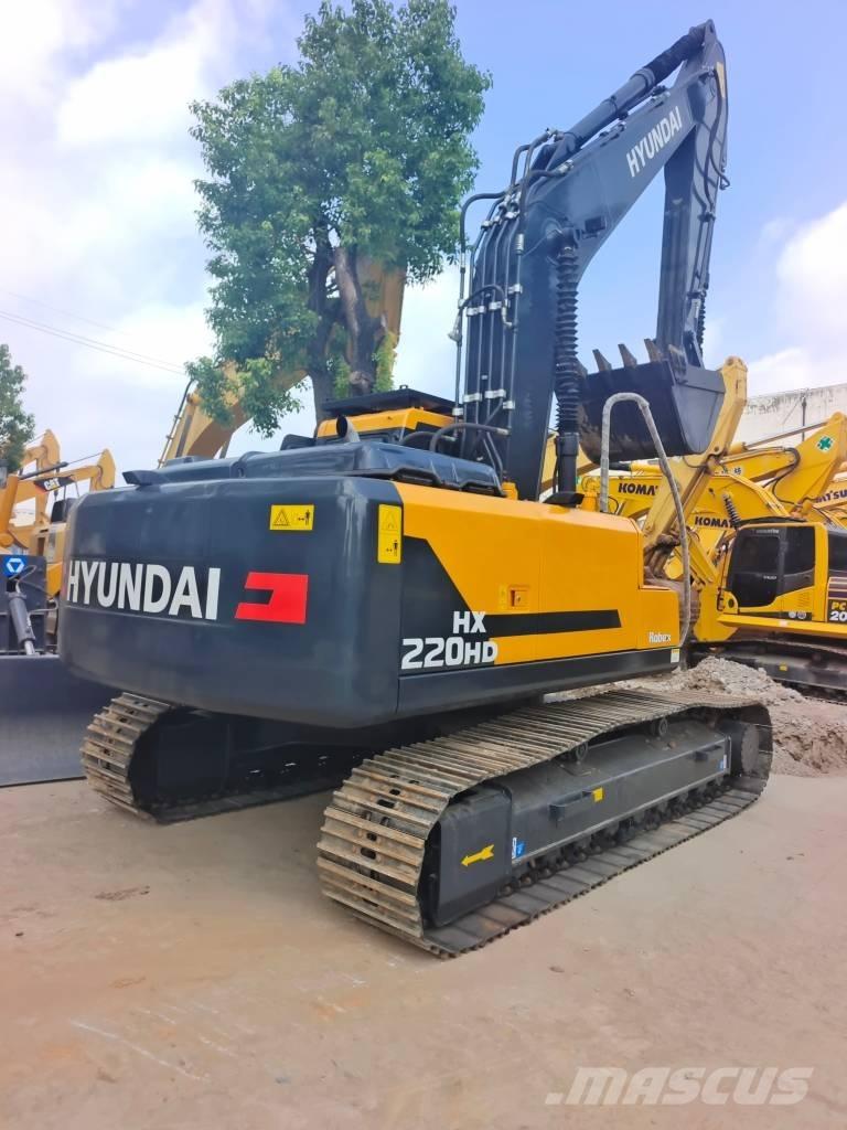 Hyundai HX 220 Paletli ekskavatörler