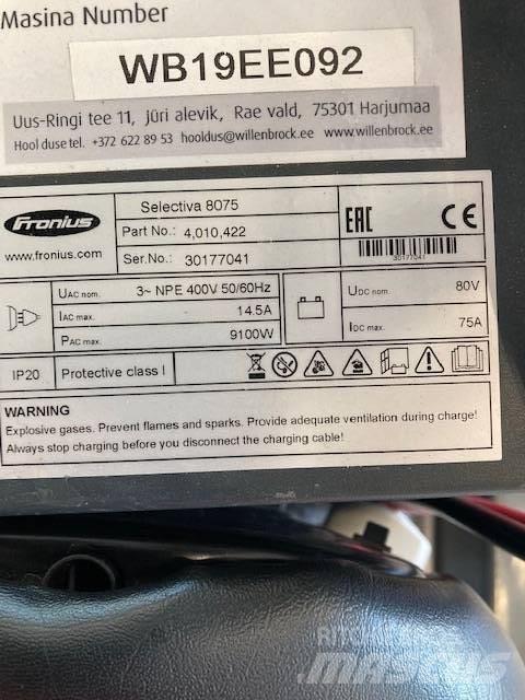 Linde E25/600RH/387 Elektrikli forkliftler